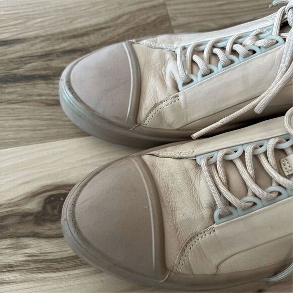 ECCO Flexure T-Cap Low Pink Leather Sneakers Womans Size 9 - Picture 2 of 8